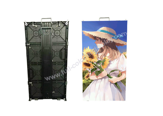 Outside Noiselss P3.91 Mobile LED screen Rental with Meanwell Power Source